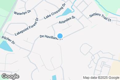 Map image of the property - 15327 De Havilland Dr