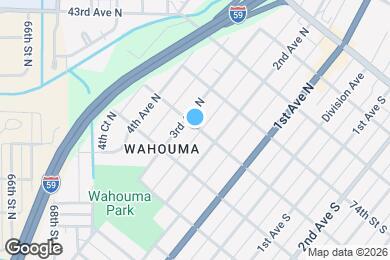 Map image of the property - 222 73rd St N