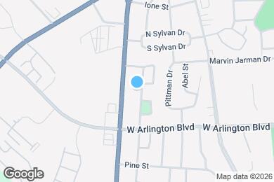 Map image of the property - 2516 Sunset Ave