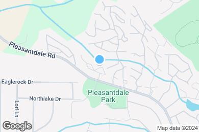 Map image of the property - Creekside Apartments