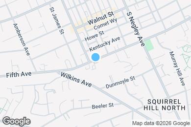 Map image of the property - 5424 Fifth Ave