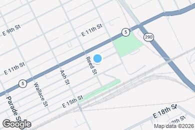 Map image of the property - 713 E 13th St