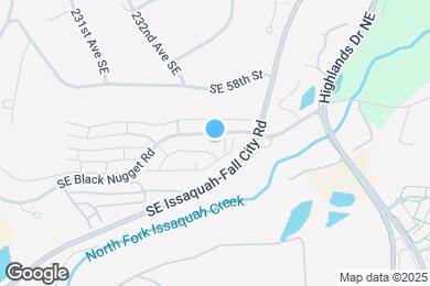 Map image of the property - The Timbers at Issaquah Ridge