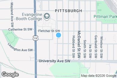 Map image of the property - Room in House on Welch St SW