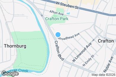 Map image of the property - 611 Broadhead Ave