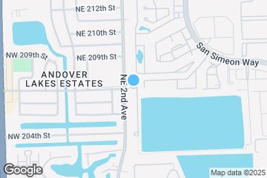 Map image of the property - 20700 NE 2nd Ct