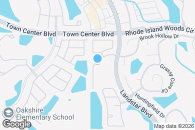 Map image of the property - 14341 Island Cove Dr