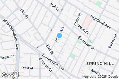 Map image of the property - 25 Linden Ave