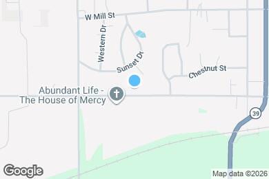 Map image of the property - 878 W Lincoln St