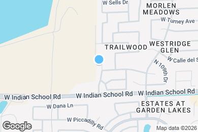 Map image of the property - 4210 N 113th Dr