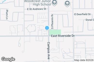 Map image of the property - 2946 S Campus Ave