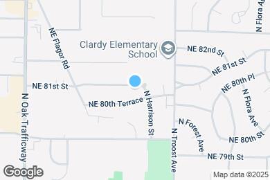 Map image of the property - 909 NE 81st St