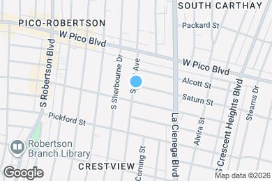 Map image of the property - 1460 S Holt Ave