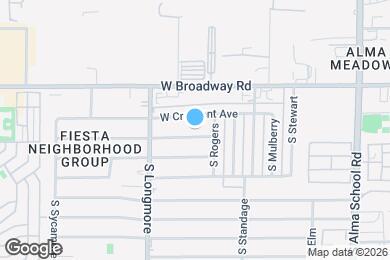 Map image of the property - 1508 W Capri Ave