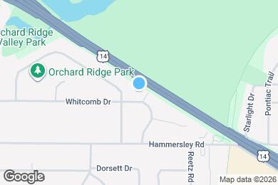 Map image of the property - 5006 Whitcomb Dr