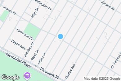 Map image of the property - 1600 Howard Ave