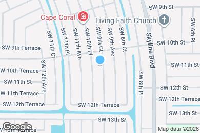 Map image of the property - 1018 SW 9th Ct