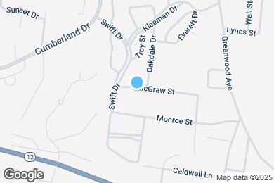 Map image of the property - 710 McGraw St