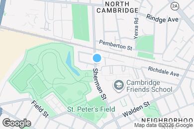 Map image of the property - 118 Sherman St