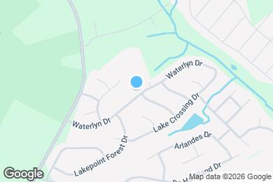 Map image of the property - 14404 Waterlyn Dr