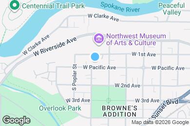 Map image of the property - 2230 W Pacific Ave