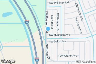 Map image of the property - 4081 SW Rosser Blvd