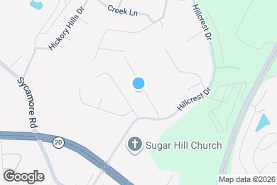 Map image of the property - Room in House on Sugar Crest Dr