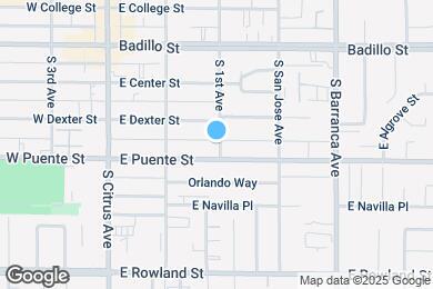 Map image of the property - 333 S 1st Ave