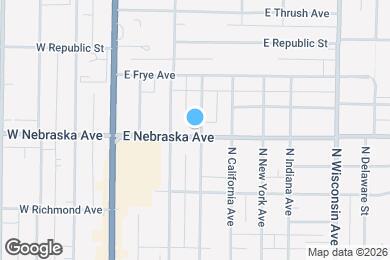 Map image of the property - 1903 N Missouri Ave