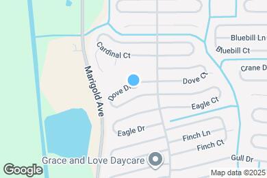 Map image of the property - 424 Dove Dr