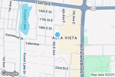 Map image of the property - 1901 5th E Ave