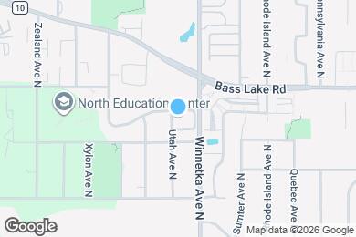 Map image of the property - 5530 Utah Ave N