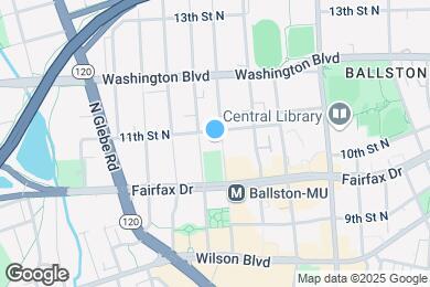 Map image of the property - 1050 N Stuart St