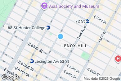 Map image of the property - EAST 68 STREET