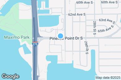 Map image of the property - 3150 Pinellas Point Dr S