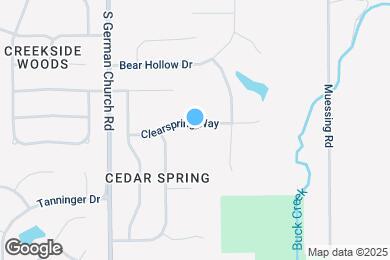 Map image of the property - 11145 Clearspring Way