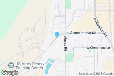 Map image of the property - 620 Ammunition Rd