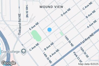 Map image of the property - 1516 C Ave NE