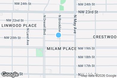 Map image of the property - 3003 NW 20th St