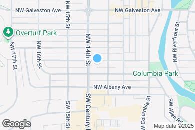 Map image of the property - 1345 NW Cumberland Ave