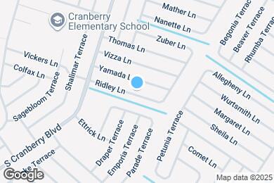 Map image of the property - 2760 Ridley Ln