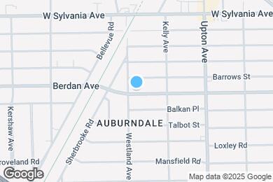 Map image of the property - 2050 Berdan Ave