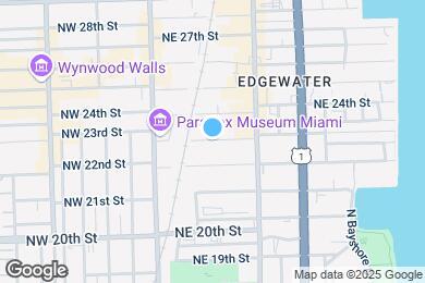 Map image of the property - 122 NE 23rd St