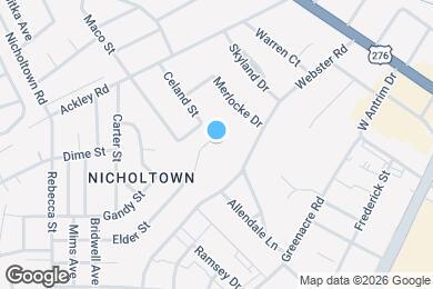 Map image of the property - 318 Elder St