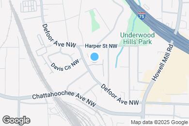 Map image of the property - 401 Defoors Lndg NW