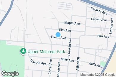 Map image of the property - 1827 Tilden Ave