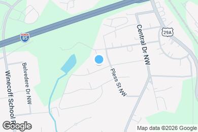 Map image of the property - 24 Lakewood Ct NW