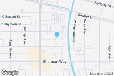 Map image of the property - 7340 Ventura Canyon Ave