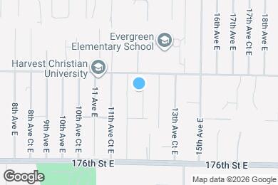 Map image of the property - 17218 12th Avenue Ct E