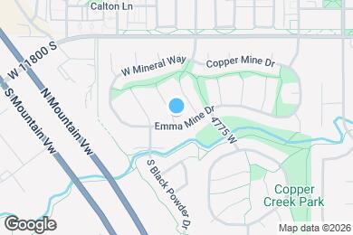 Map image of the property - 11963 S Powder Cv